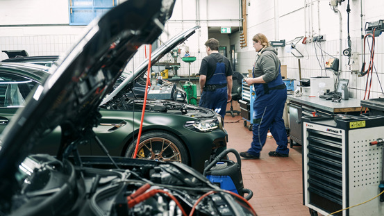 Einfach und flexibel zum Servicetermin