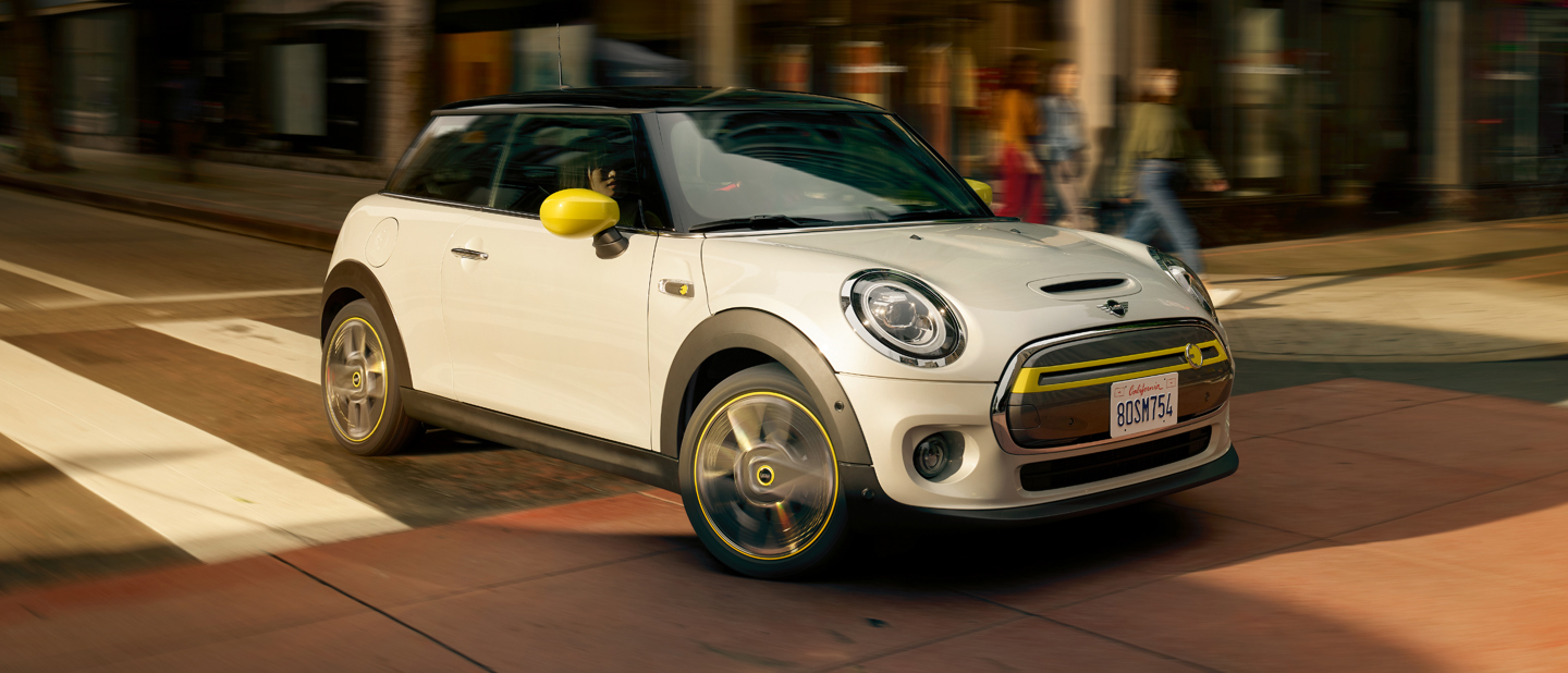 May Olde MINI Elektroauto Textpicker